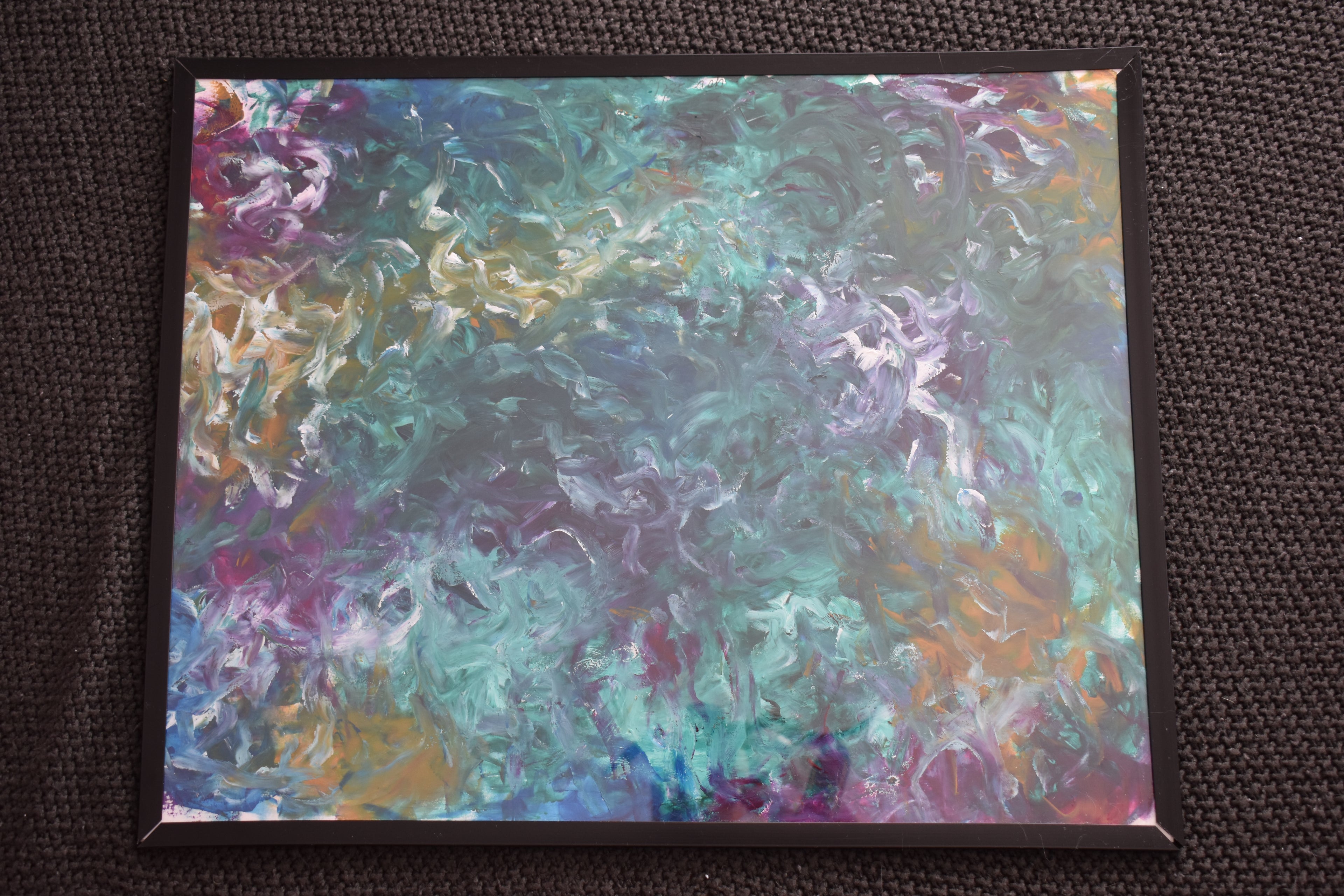 Stormy Skies, 16"x 20" Framed Original