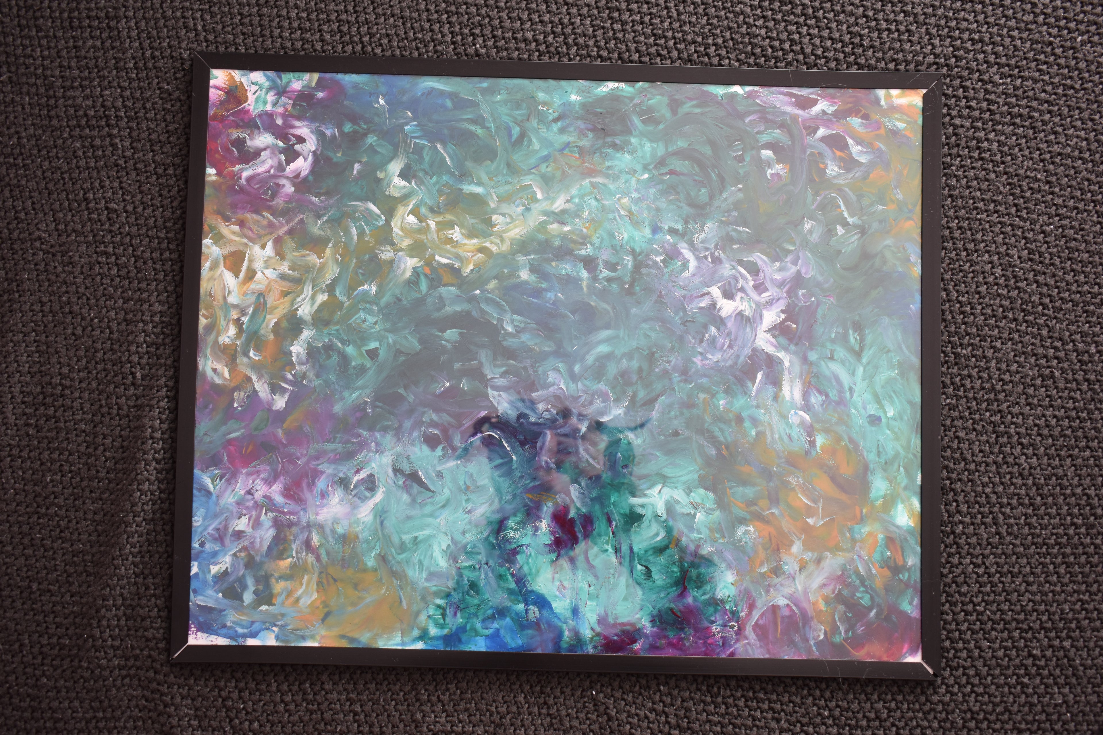Stormy Skies, 16"x 20" Framed Original