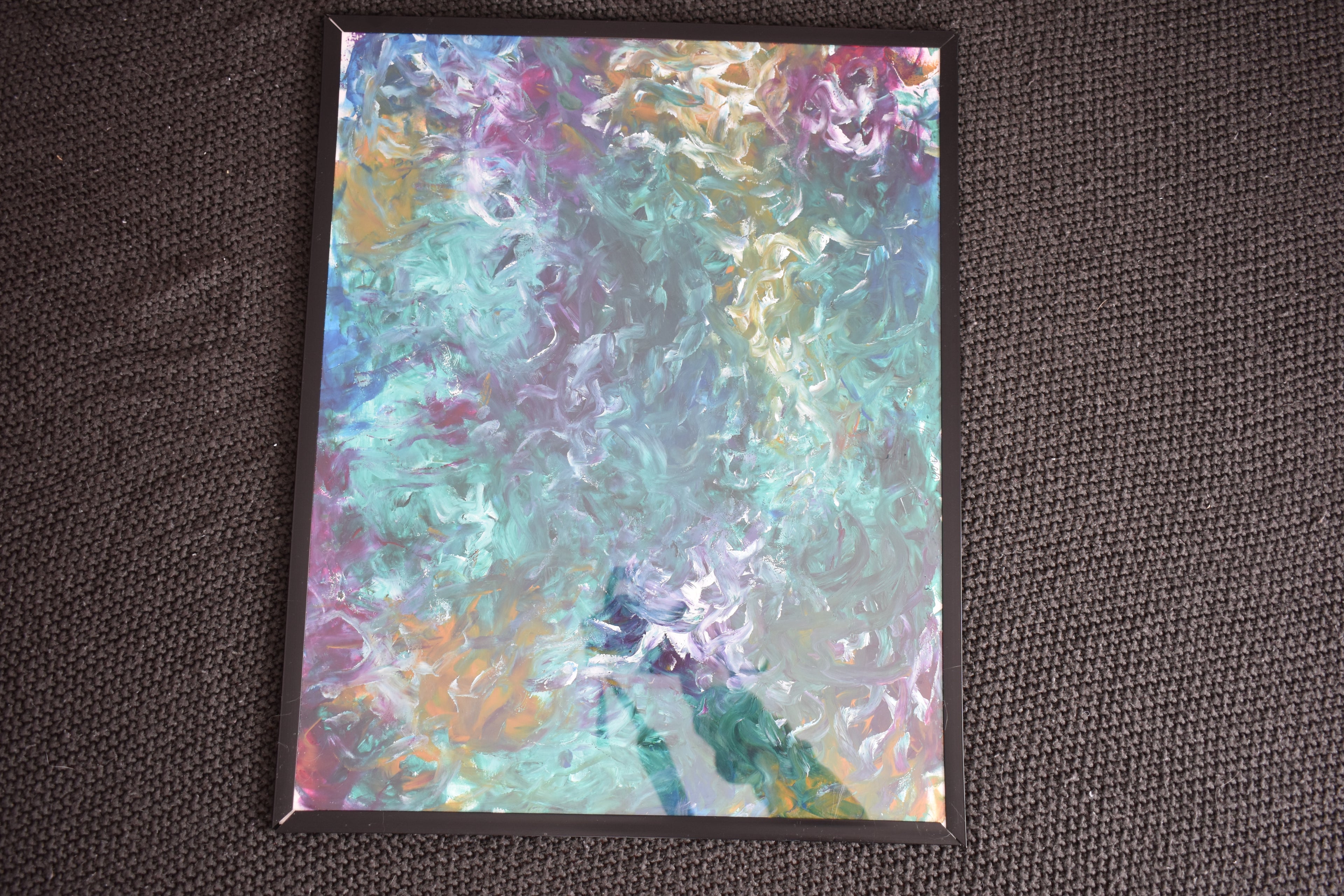 Stormy Skies, 16"x 20" Framed Original