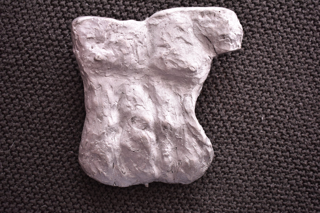Body Of Memory 8"x 7"x1.5", Original Hand Sculpted and Poured