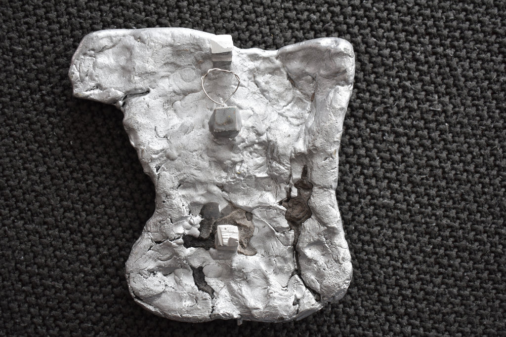 Body Of Memory 8"x 7"x1.5", Original Hand Sculpted and Poured