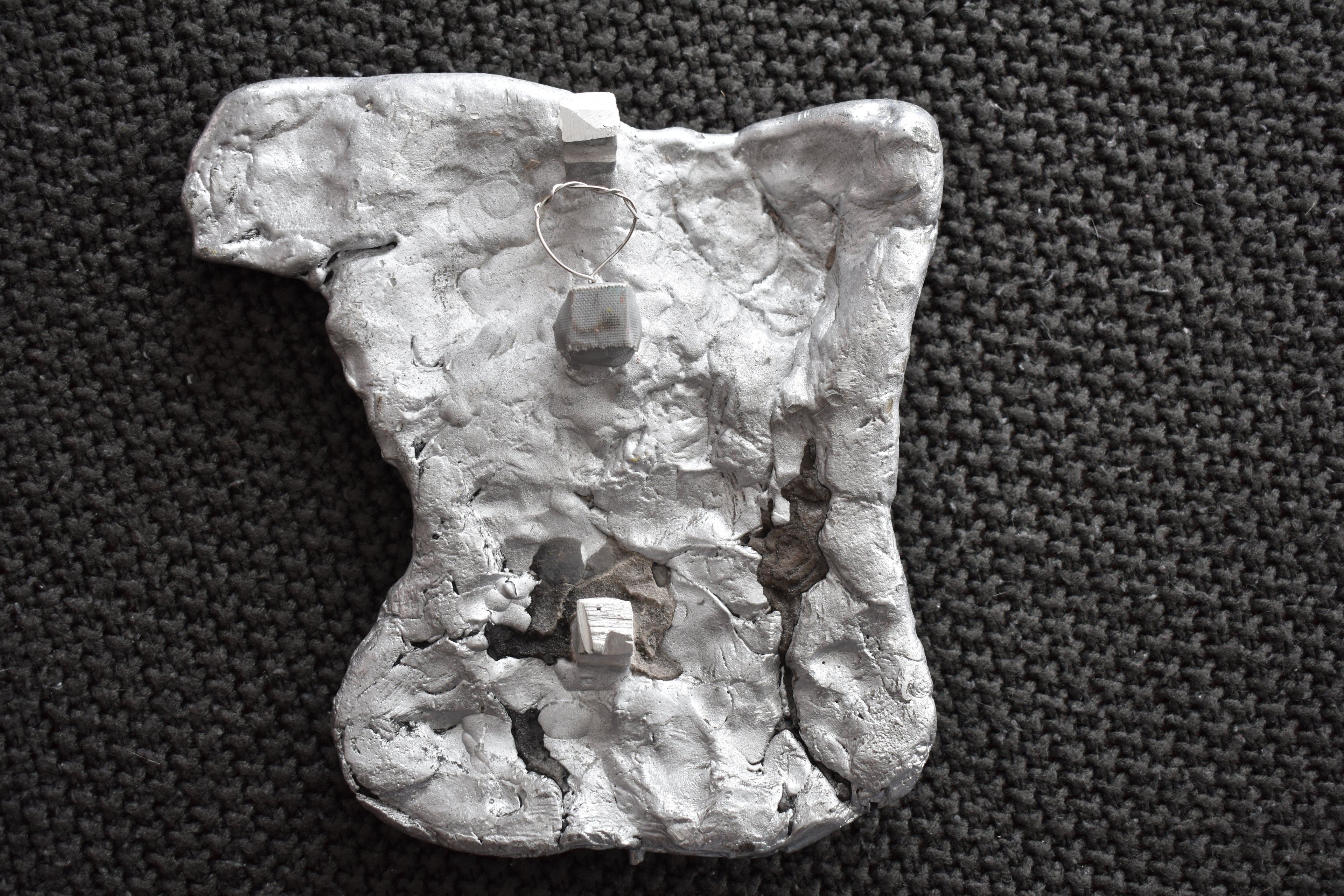 Body Of Memory 8"x 7"x1.5", Original Hand Sculpted and Poured