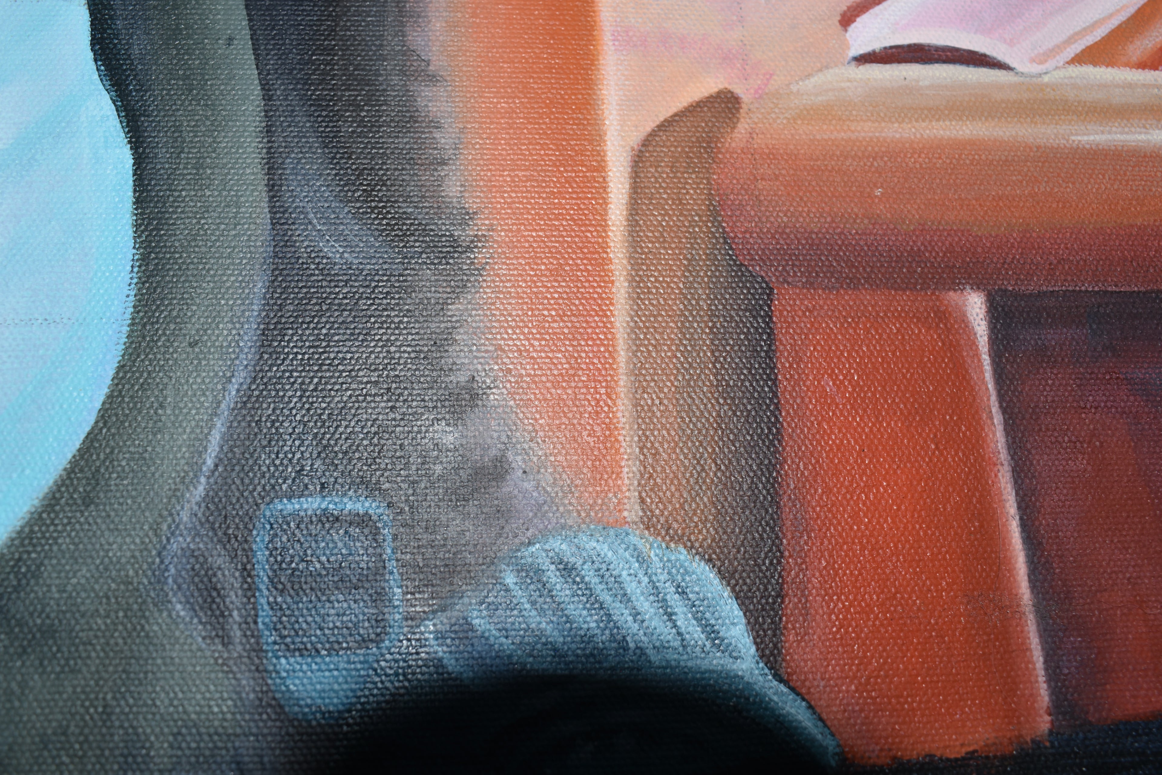 Digital Study, 18"x 24" Original
